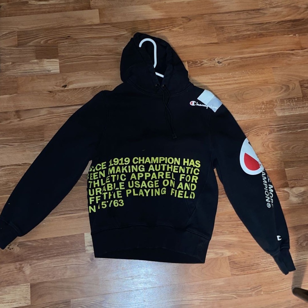 Champion behind the label super fleece hoodie
